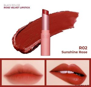 Son Black Rouge cam đất 02 Sunshine Rose sang chảnh